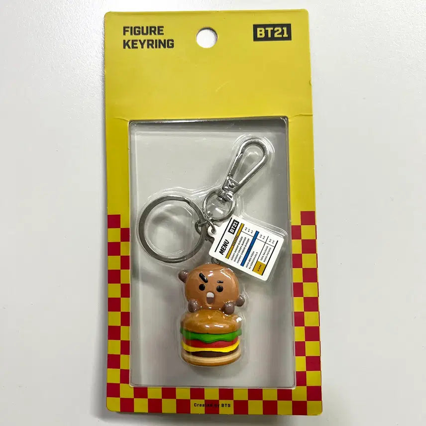 [BUNJANG] BT21 Shooky Figure Keyring / (새상품) BT21 피규어 키링 슈키 슈가 방탄