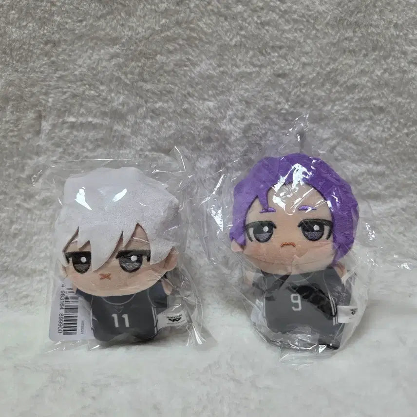[BUNJANG] Blue Lock Theatrical Version: Nagi & Reo Chibi Plush / [미개봉]블루록 극장판 에피소드 누이 치비구루미 미피입 나기,레오