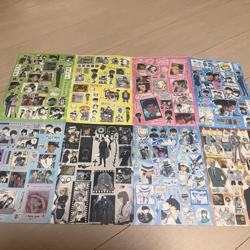 [BUNJANG] Detective Conan Sticker Set / 명탐정 코난 스티커 세트