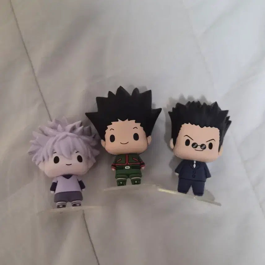 [BUNJANG] Hunter x Hunter Chocorin Figure Set Gon, Killua, Leorio / 헌터x헌터 초코린 쵸코린 피규어 곤 키르아 레오리오