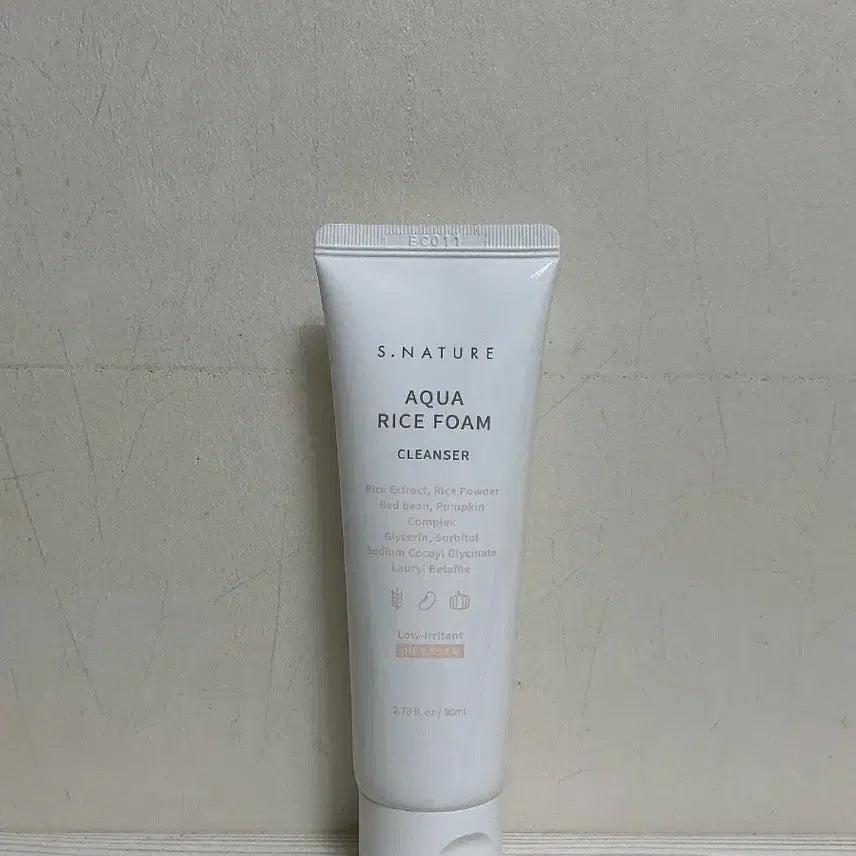 [BUNJANG] EsNature Aqua Rice pH-Balanced Cleansing Foam / 에스네이처 아쿠아 라이스 약산성 클렌징폼