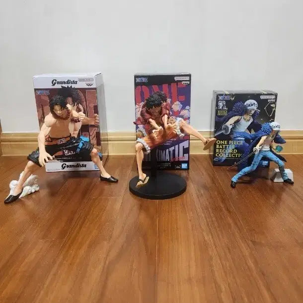 [BUNJANG] One Piece Ace, Luffy, Law Bundle Set Figures / 택포) 원피스 피규어 일괄(에이스, 루피, 로우)