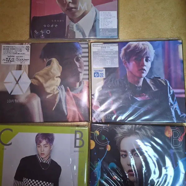 [BUNJANG] EXO Xiumin Japanese CD Album Set / EXO 엑소 시우민 개인  일본 CD 앨범 5종