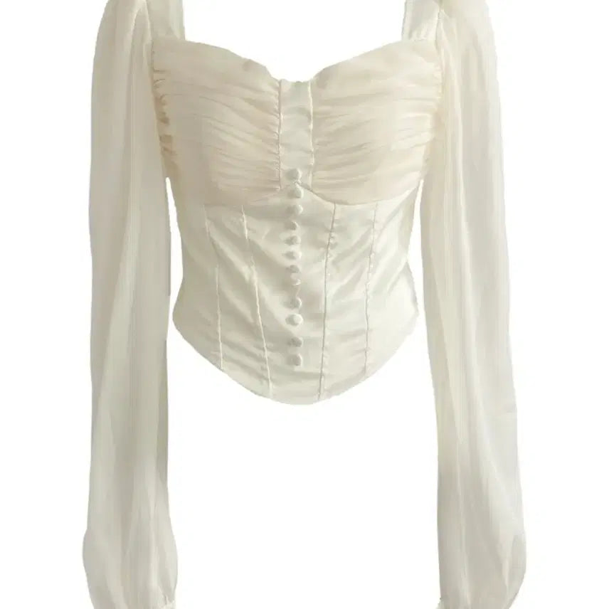 [BUNJANG] Swimcity Twilight Top (Ivory) / 스윔시티 Twilight top (iv)