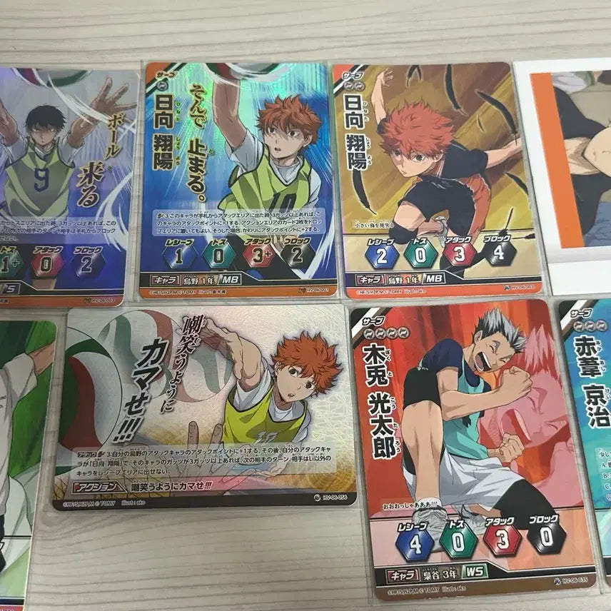 [BUNJANG] Haikyuu!! Character Trading Cards Bundle Set / 하이큐 포카 일괄 판매