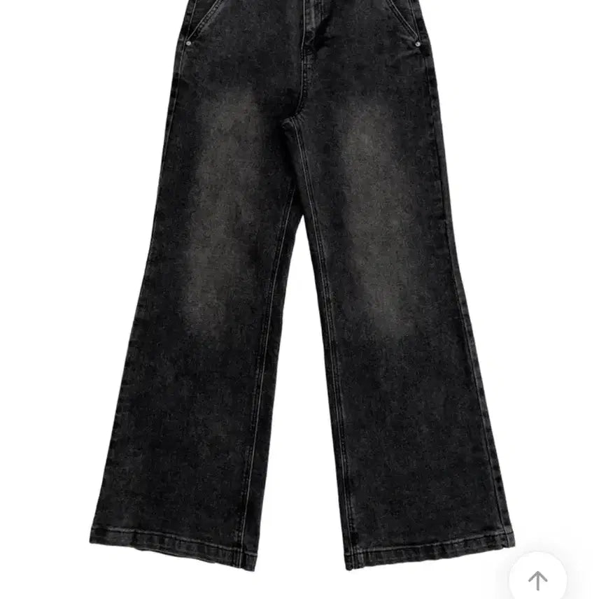 [BUNJANG] Basic Bootcut Pants Black L Size / 에이블리 여유핏 부츠컷