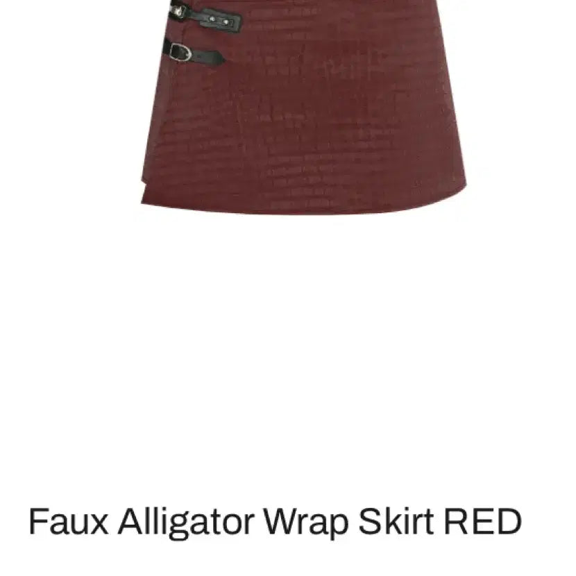 [BUNJANG] Kasico Leather Mini Skirt M / 카시코 레더 미니 스커트 m