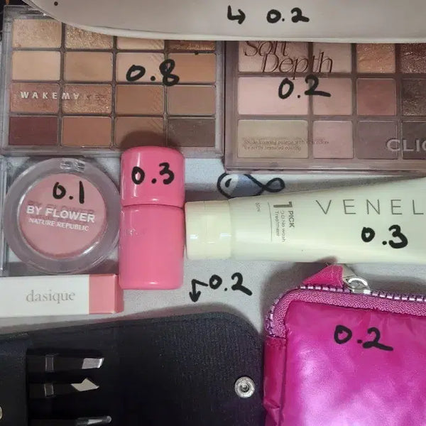 [BUNJANG] Bundle: Rom&nd, Clio, Wakemake, Dasique, and More Makeup Items / 화장품 판매