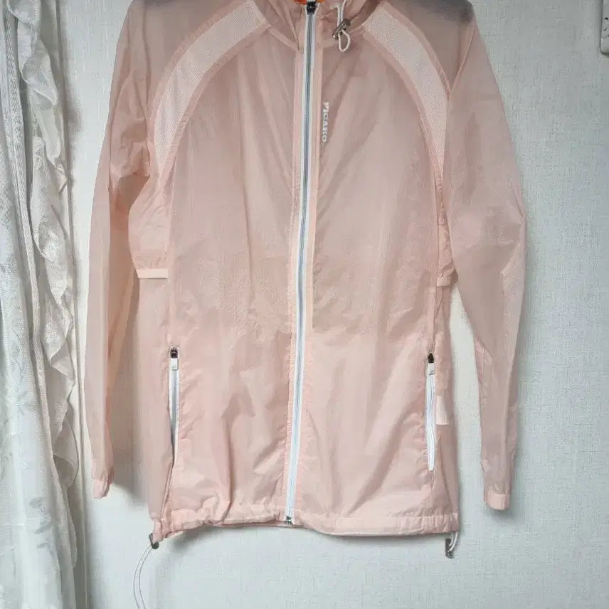 [BUNJANG] Figaro Women's Windbreaker Jacket Pink / 피가로 여성 바람막이 자켓 핑크
