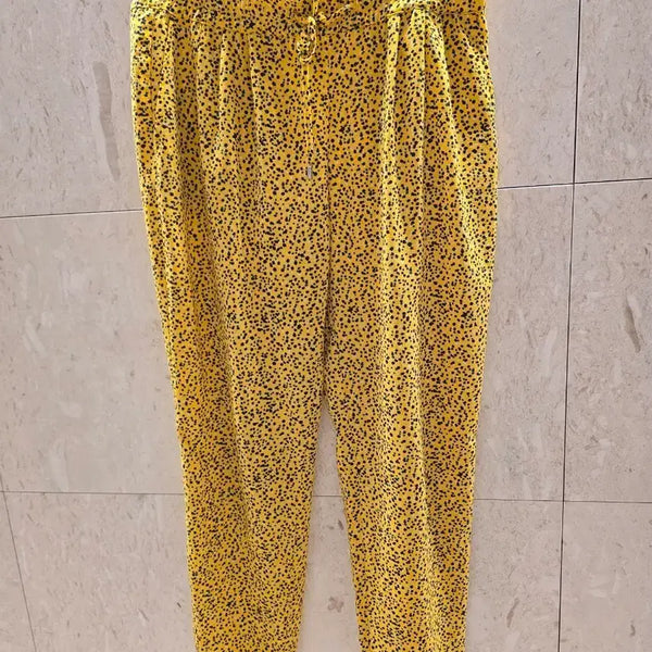 [BUNJANG] ZARA Patterned Banding Pants (Size S) / ZARA 밴딩팬츠S