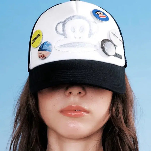 [BUNJANG] Sunburn Project Cap Hat / 썬번프로젝트 캡모자