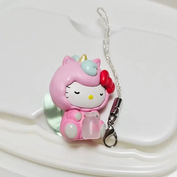 [BUNJANG] Hello Kitty Unicorn Figure Keychain / 헬로키티 유니콘 피규어 키링