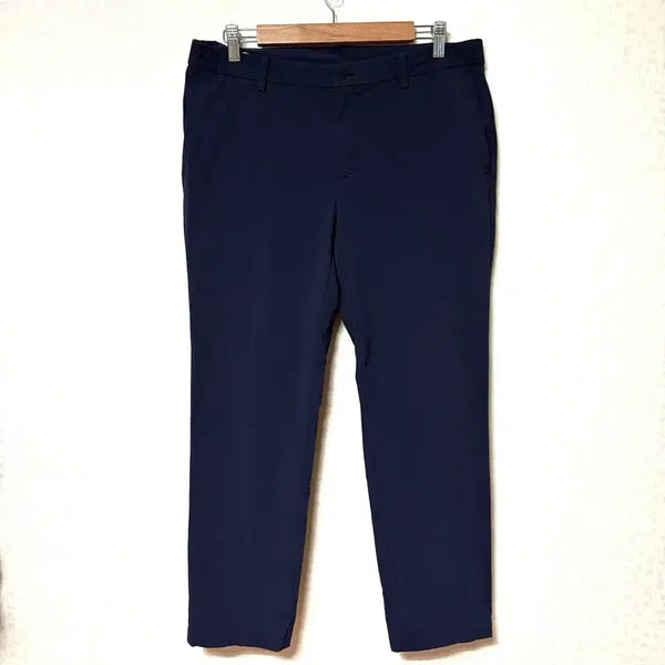 [BUNJANG] Beanpole Functional Slacks Pants Navy 86 / [33-34]빈폴 기능성 슬랙스 팬츠 바지 네이비 86