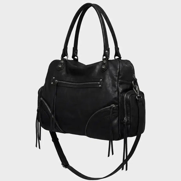 [BUNJANG] Blackpurple Weekender Pocket Bag - Black / 블랙퍼플 위켄더 포켓 백_블랙