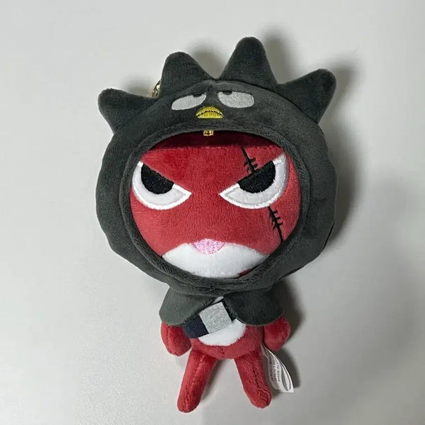 [BUNJANG] Sergeant Keroro Sanrio Collaboration Giroro Plush Keychain / 케로로중사 산리오 콜라보 인형 키링 기로로