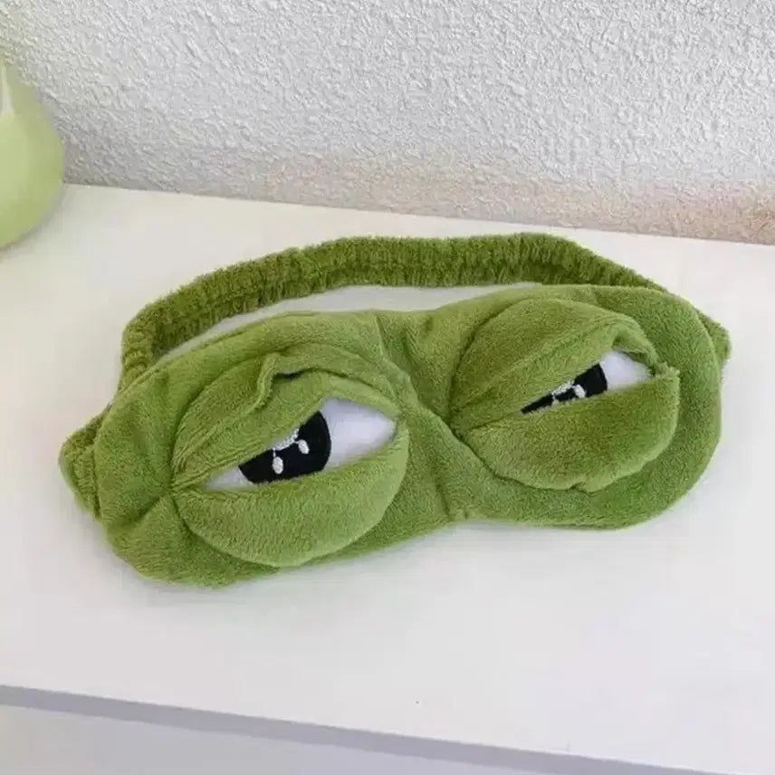 [BUNJANG] Frog Sleep Mask / 개구리 수면 안대