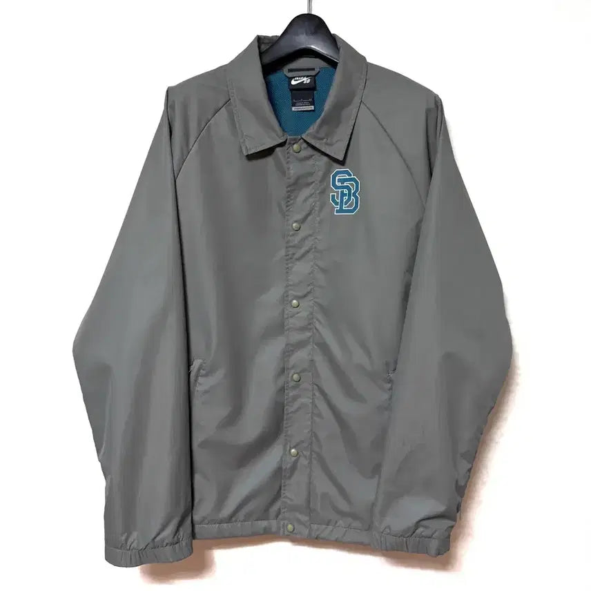 [BUNJANG] Nike SB Coach Jacket Windbreaker Grey / [S,90]나이키SB 코치자켓 바람막이 그레이