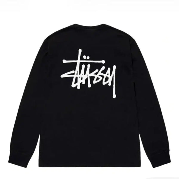 [BUNJANG] Stussy Basic Logo Sweatshirt Black M / 스투시 베이직 로고 맨투맨 블랙 M