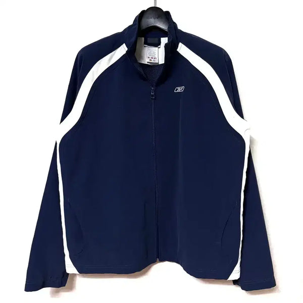 [BUNJANG] Reebok Training Windbreaker Zip-Up Woven Jacket Navy / [L,100]리복 트레이닝 바람막이 집업 우븐 자켓 네이비