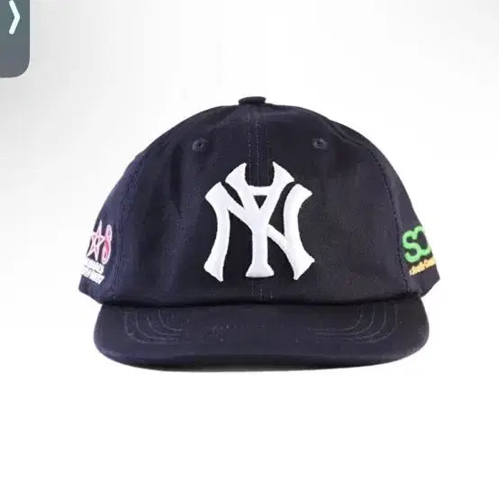 [BUNJANG] Apex Design A.N Logo Cap - Navy / 에이펙스디자인 A.N 로고 캡-NAVY 모자 뉴욕 양 기스 볼캡