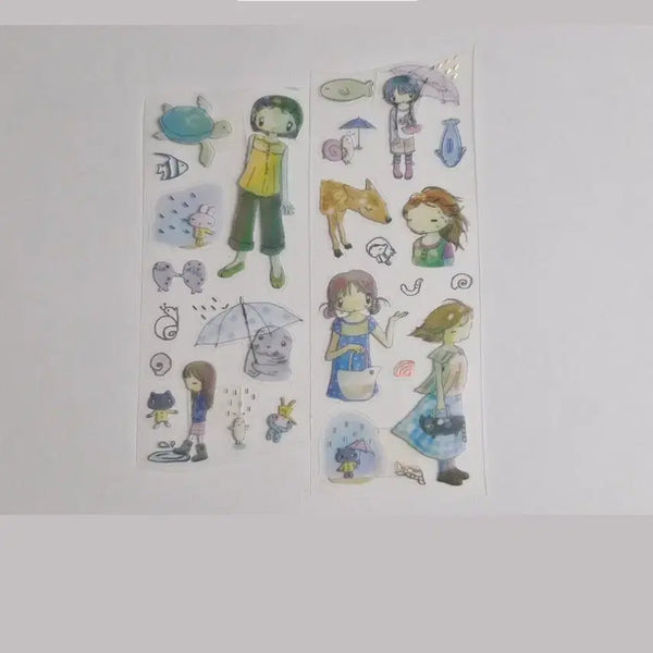 [BUNJANG] Susu Kiss Cut Sticker Set / [수수] 삐질삐질메모리 키스컷 스티커 키스컷띵 다꾸띵 스티커 소분