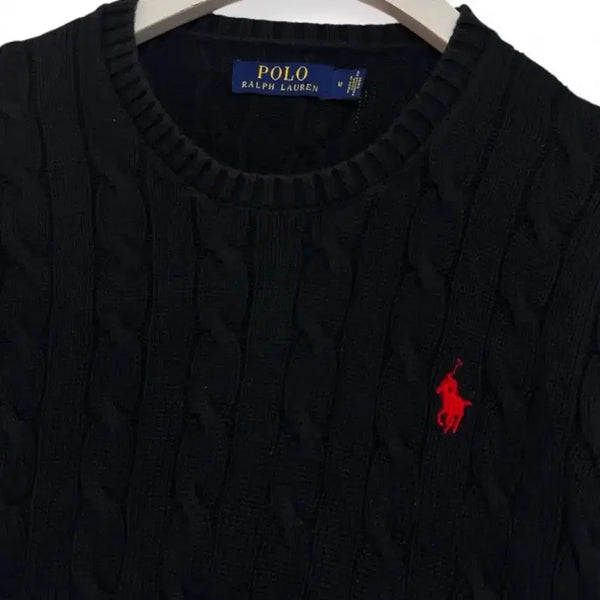 [BUNJANG] Polo Ralph Lauren Cable Knit Sweater / 폴로 랄프로렌 니트