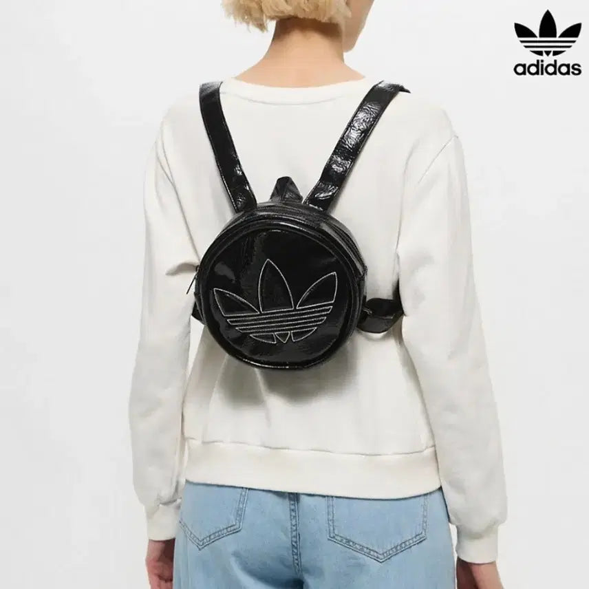 [BUNJANG] Adidas Mini Backpack Black / 아디다스 미니 백팩 블랙