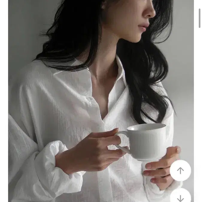 [BUNJANG] Release Tencel Oversized Fit Shirt / 릴리스텐셀 오버핏 셔츠
