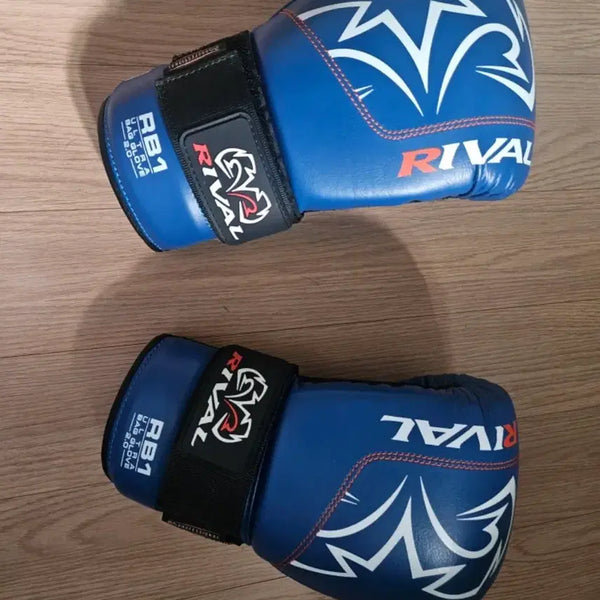[BUNJANG] Rival RB1 Boxing Gloves Blue / 라이벌 Rb1 글러브