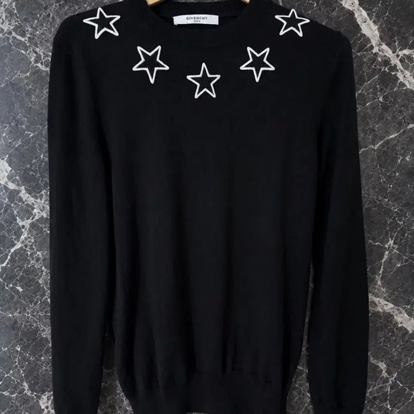 [BUNJANG] Givenchy Riccardo Tisci Star Patch Knit / 지방시 리카르도 티시 스타패치 니트