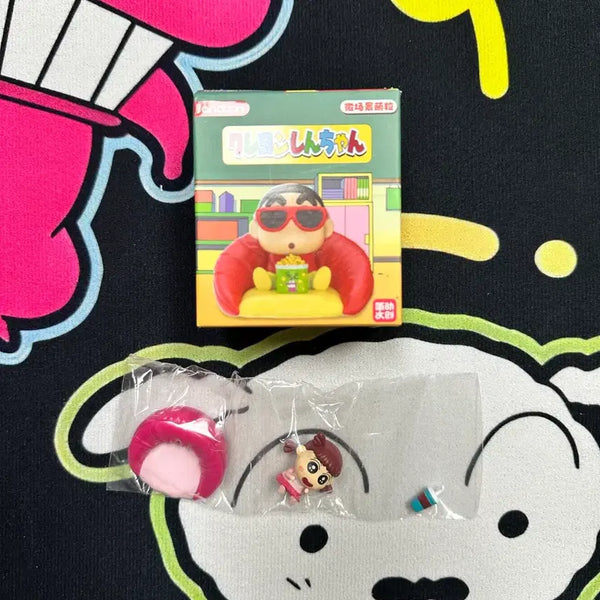 [BUNJANG] Crayon Shin-chan Mini Sofa Random Figure / 짱구 미니 소파 랜덤 피규어 확정
