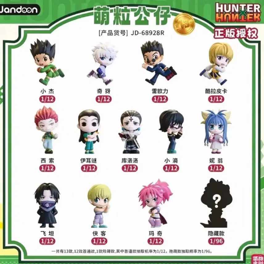[BUNJANG] Hunter x Hunter Chrollo Rice Grain Figure (Sealed) / 헌터헌터 쌀알 콩알 피규어 (클로로) 미개봉 판매합니다