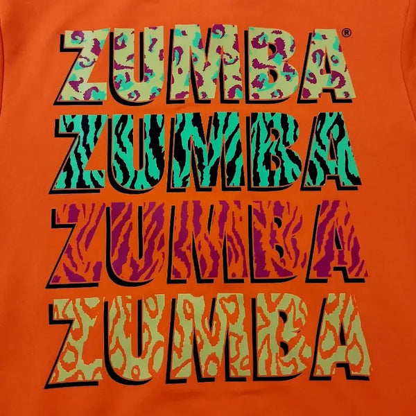 [BUNJANG] Zumba Fluorescent Orange Jersey XS / 줌바 형광주황 져지 정품