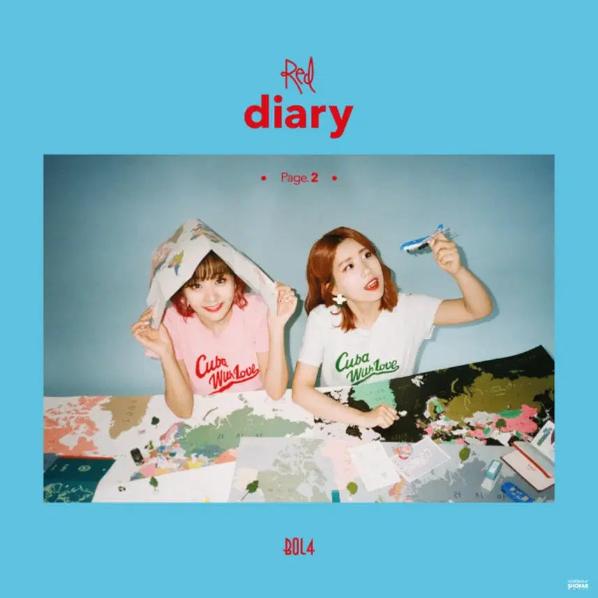 [BUNJANG] BOL4 Red Diary Page 2 Album CD / 볼빨간사춘기 Red Diary Page 2 앨범 시디 CD