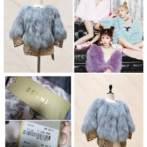 [BUNJANG] BEDNI Fox Fur & Snakeskin Jacket / (정품/새상품)BEDNI 베드니 폭스퍼 & 스네이크스킨 자켓 / 55