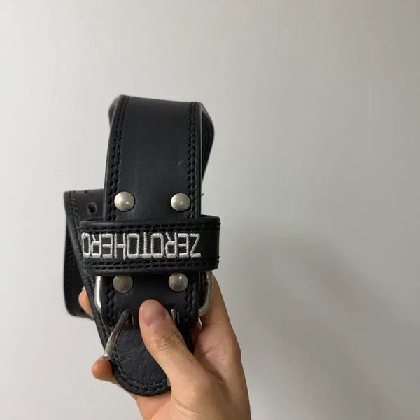[BUNJANG] Zero To Hero Belt Black S / 제로투히어로 벨트 블랙 s
