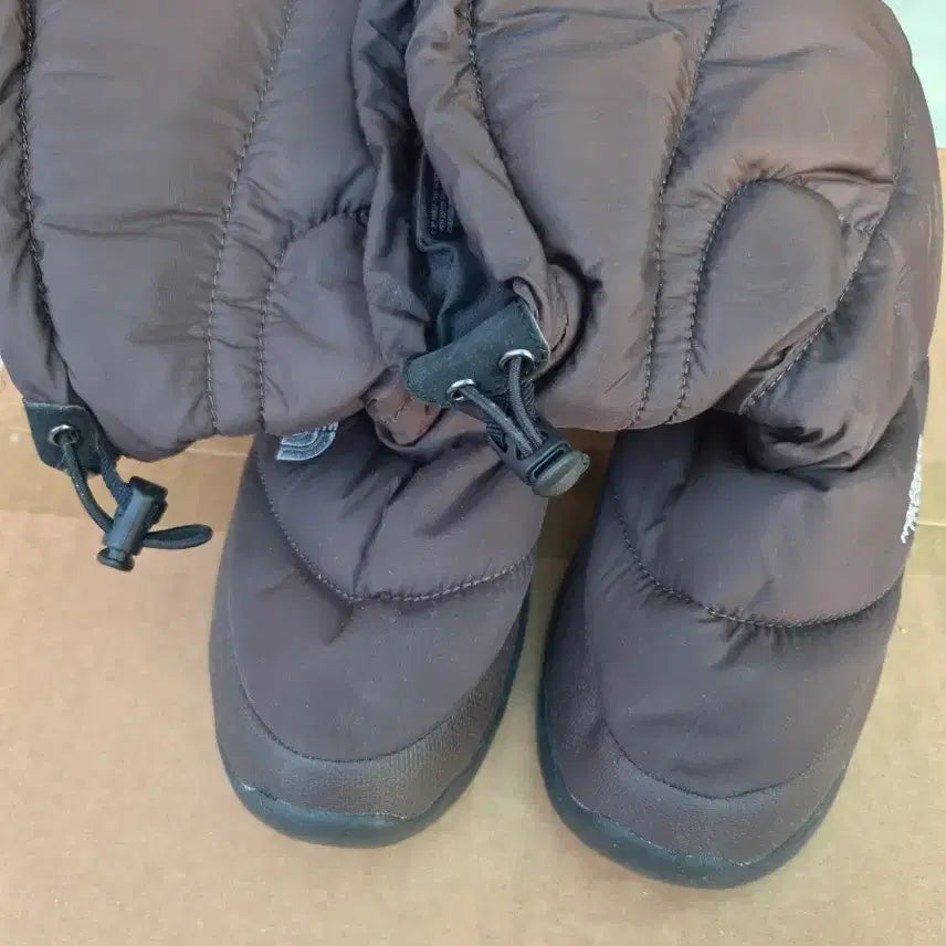 [BUNJANG] The North Face Nuptse Boots Brown / 노스페이스 눕시 부츠 브라운
