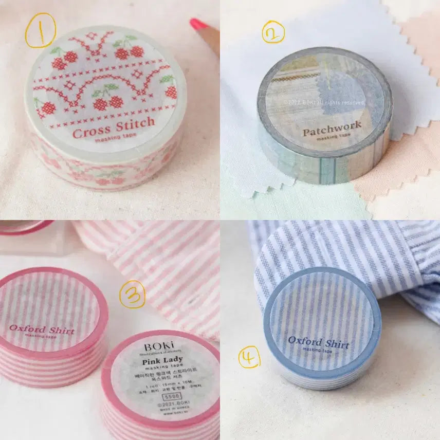 [BUNJANG] Boki Washi Tape / 보키 마테띵