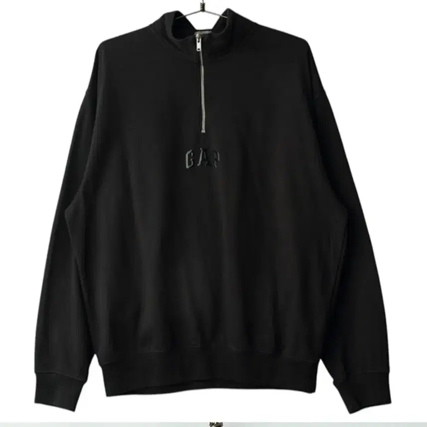[BUNJANG] GAP 24SS Half-Zip Sweatshirt Top - Size L / (정품)GAP 갭 24SS 하프집업 스웻탑 L