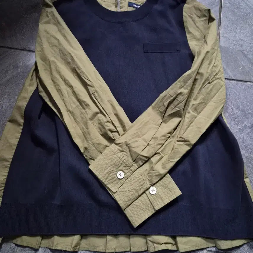 [BUNJANG] Beanpole Knit Blouse Size 90 / 빈폴니트블라우스90