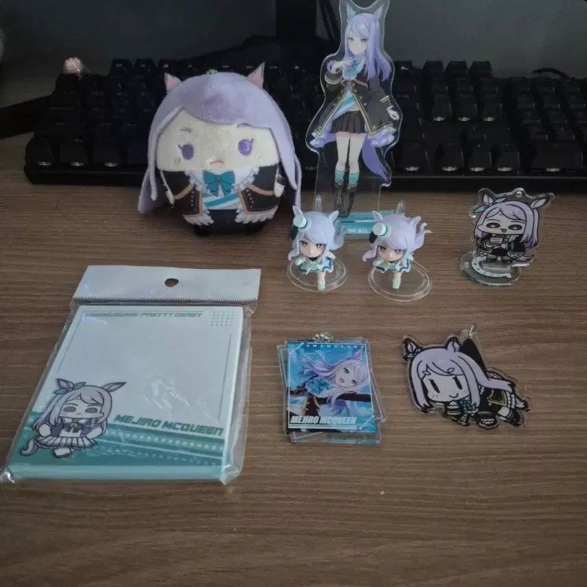 [BUNJANG] Mejiro McQueen Uma Musume Goods Bundle Set / 우마무스메 메지로 맥퀸 굿즈 일괄