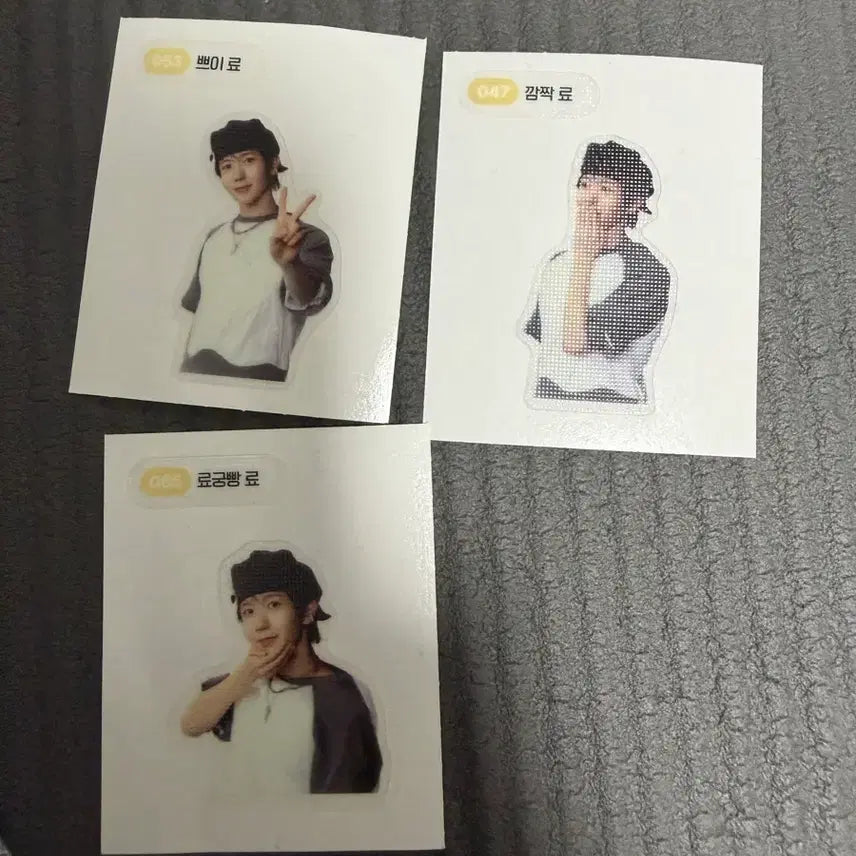 [BUNJANG] Ryo Sticker Bundle Set / 료 스티커 3개 일괄 양도