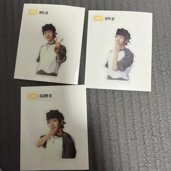 [BUNJANG] Ryo Sticker Bundle Set / 료 스티커 3개 일괄 양도