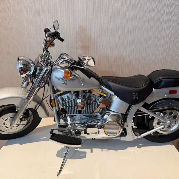 [BUNJANG] DeAgostini Harley Davidson Fat Boy 1/4 Scale Black Version Assembly Model / 데아고스티니 할리 팻보이 1/4 조립완성품