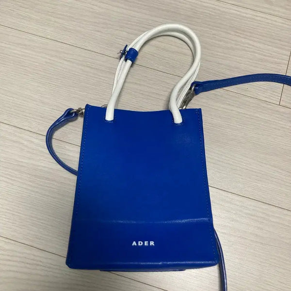 [BUNJANG] Ader Error Shopper Bag Small Blue / 아더에러 쇼퍼백 블루(스몰 사이즈)