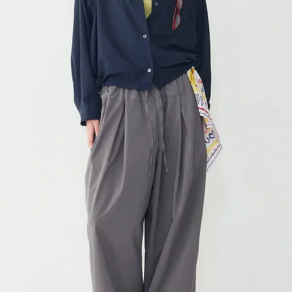 [BUNJANG] Studio Tomboy Side String Solid Shirt/Shacket / 스튜디오톰보이 사이드 스트링 솔리드 셔츠/셔켓