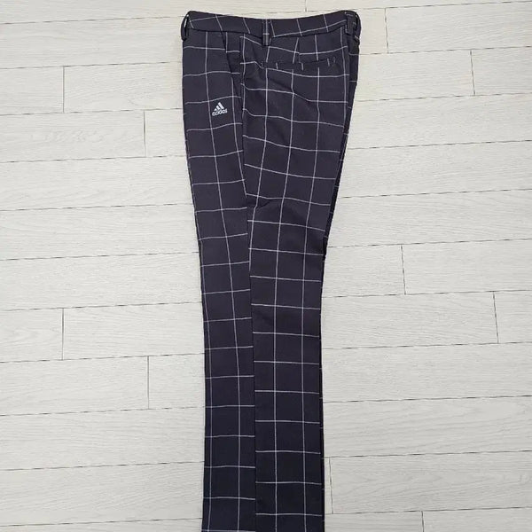 [BUNJANG] Adidas Check Pattern Golf Pants Size 32 / 아디다스 체크 패턴 골프 바지 약기모 32