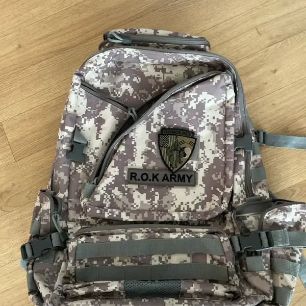 [BUNJANG] ROKA ARMY Digital Pixel Pattern Backpack / ROKA ARMY 디지털 픽셀 패턴 백팩