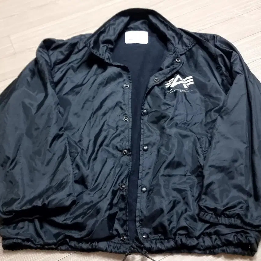 [BUNJANG] Alpha Industries Coach Jacket Black XL / 알파인더스트리 코치 자켓 블랙 xl