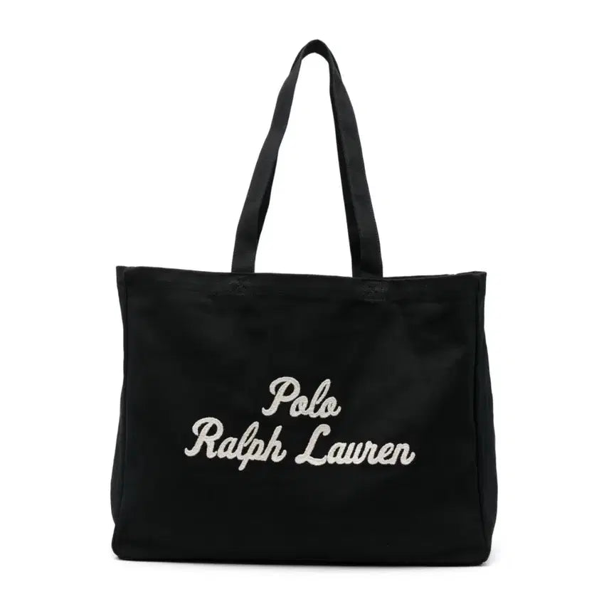 [BUNJANG] Polo Embroidered Canvas Bag / 새상품/폴로 자수 캔버스 가방